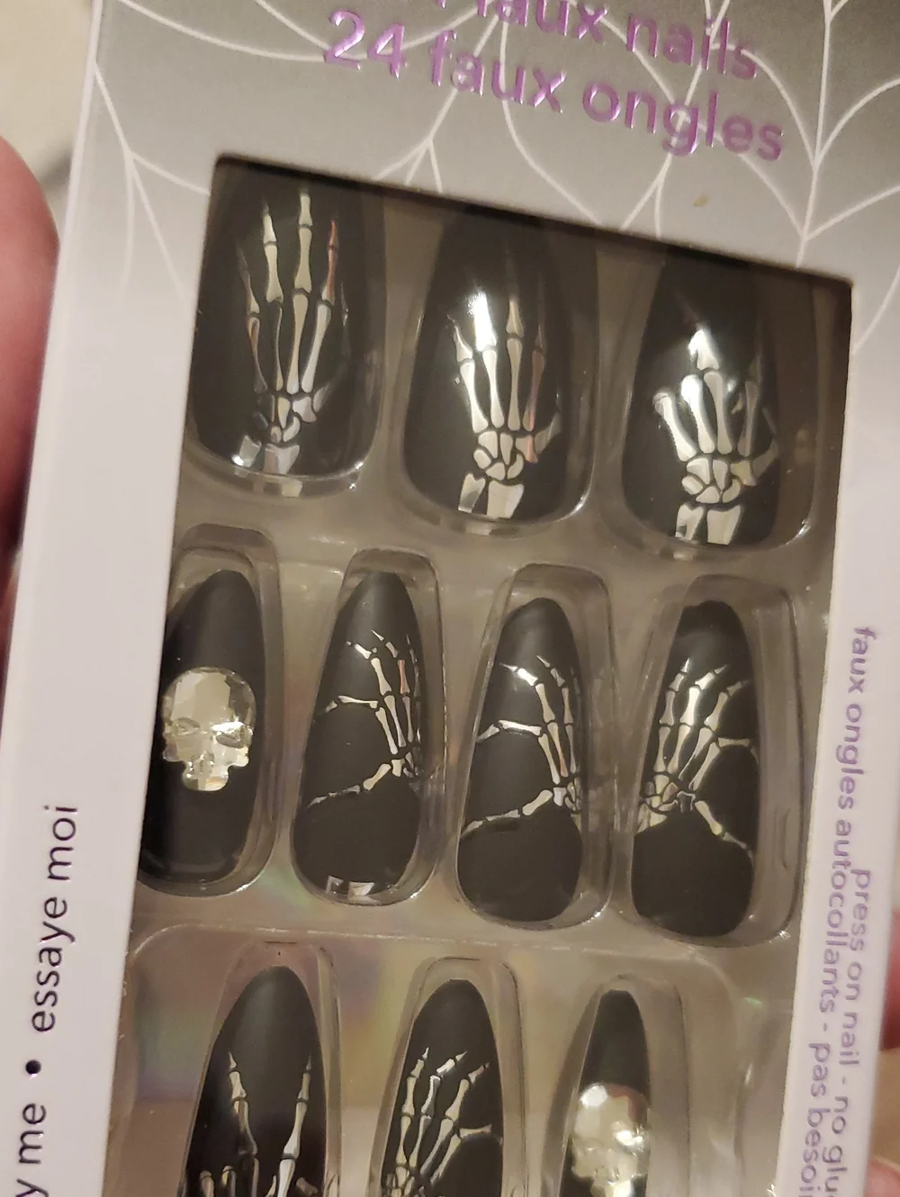 Claire's Limited Edition Halloween Faux Press-On Nails
